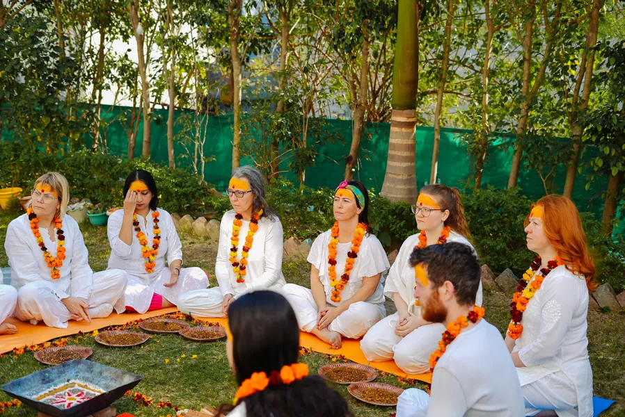 200 Hour Yoga TTC Goa batch at Mira Yoga Retreat