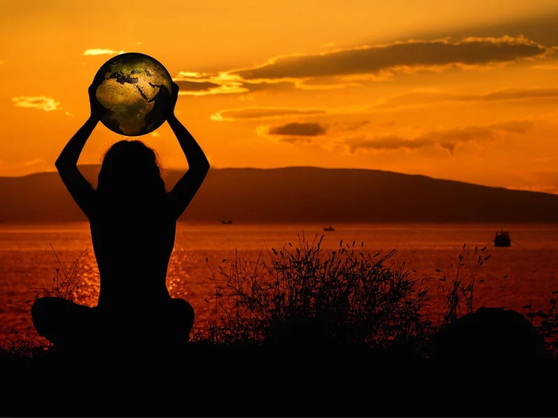 meditation class session in 200 hour course in rishikesh