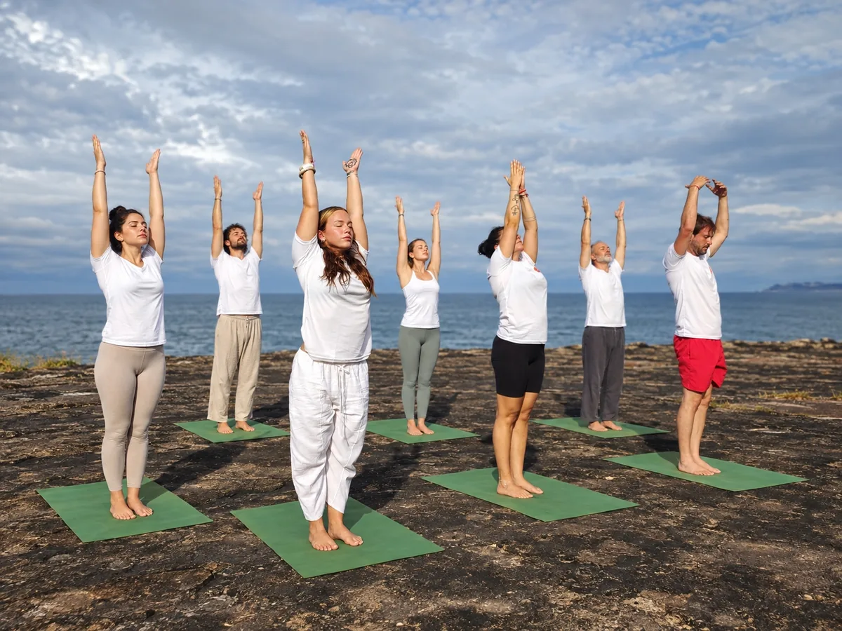 Yoga teacher training on Goa beach — Mira Yoga Retreat